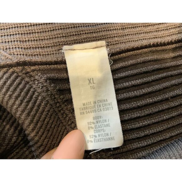 Aerie Brown High Waisted Capri Stretch Comfort Leggings Size Extra Large - Picture 12 of 13